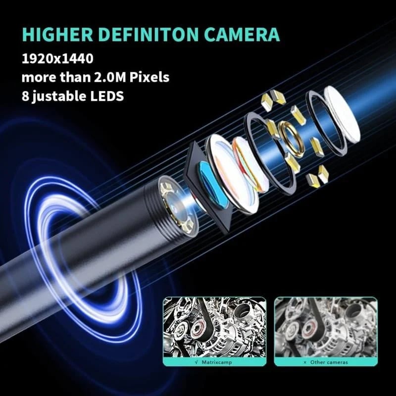 16.4ft HD endoscope camera for compatible smartphones - image 3