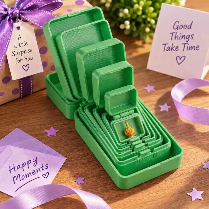 Multi-layer nesting surprise prank gift box - image 18