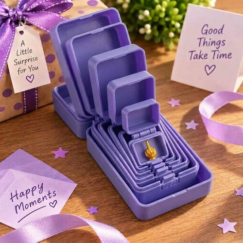 Multi-layer nesting surprise prank gift box - image 1