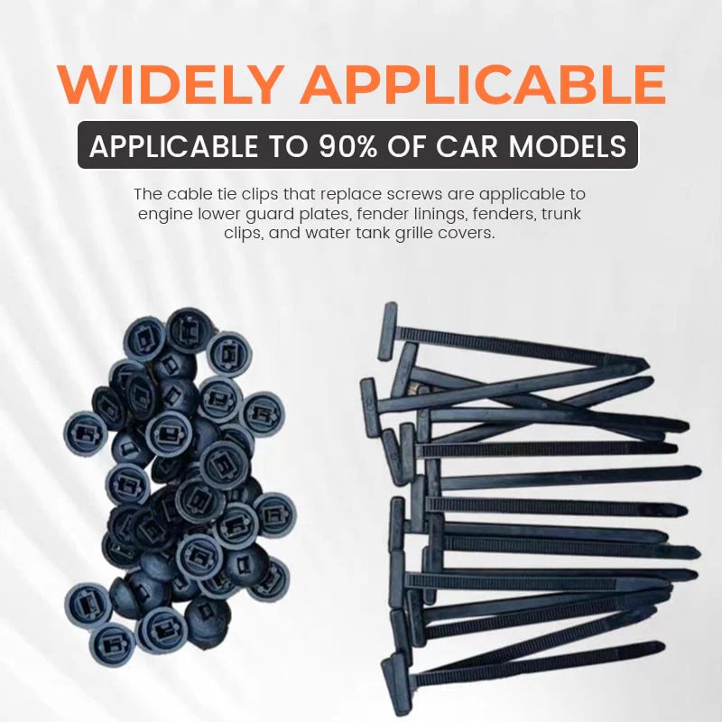 🔥Automotive Nylon Cable Tie Clips