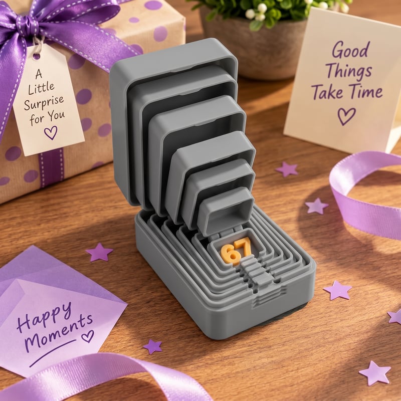 Multi-layer nesting surprise prank gift box - image 25