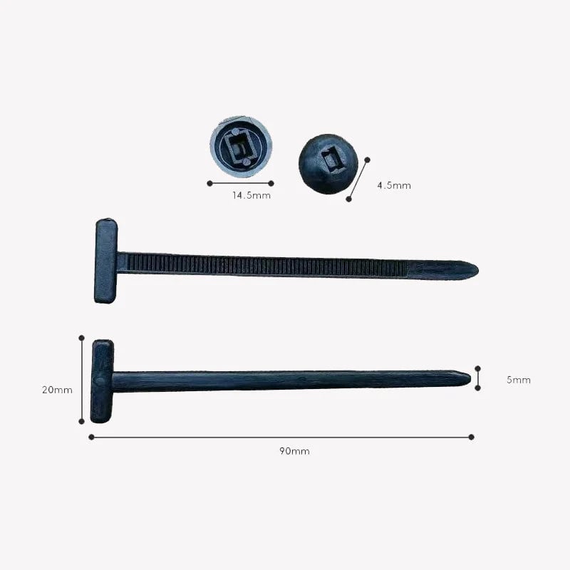 🔥Automotive Nylon Cable Tie Clips