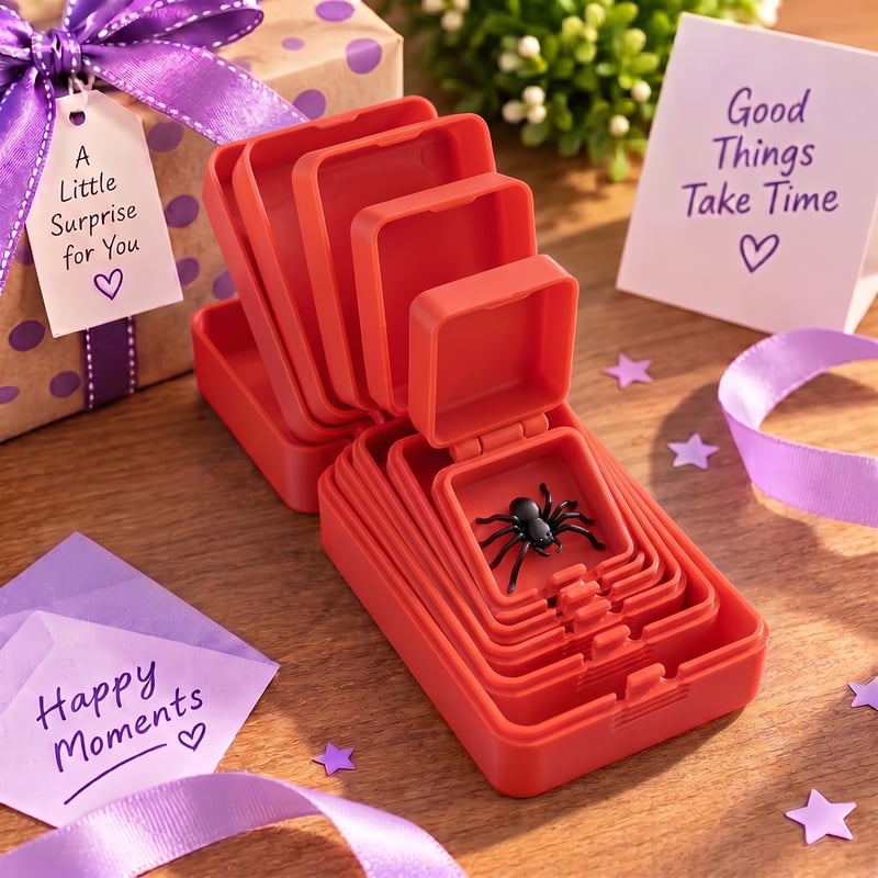 Multi-layer nesting surprise prank gift box - image 28