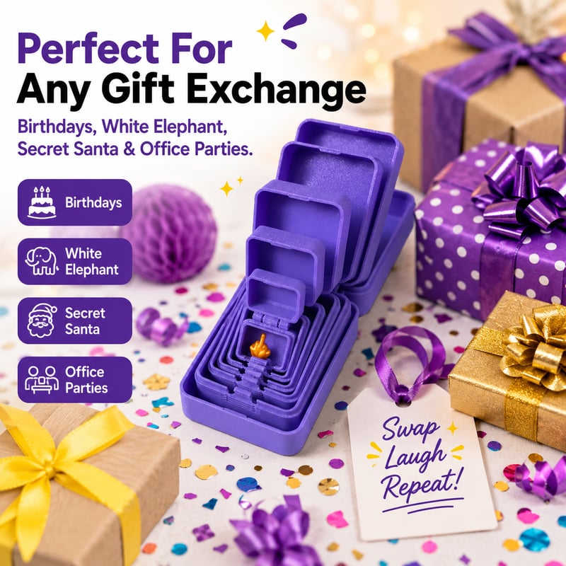 Multi-layer nesting surprise prank gift box - image 9