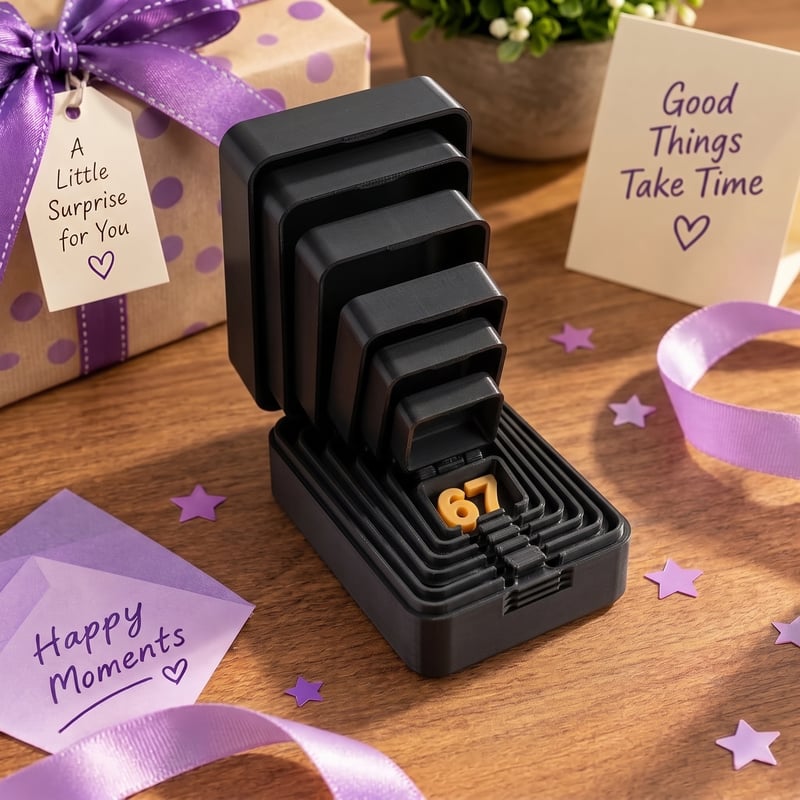 Multi-layer nesting surprise prank gift box - image 23