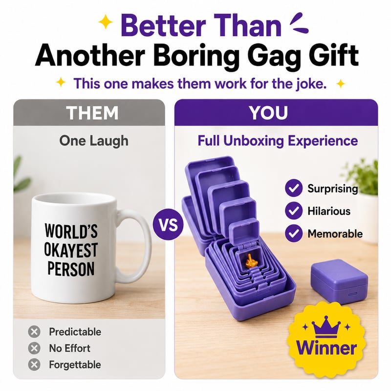 Multi-layer nesting surprise prank gift box - image 6