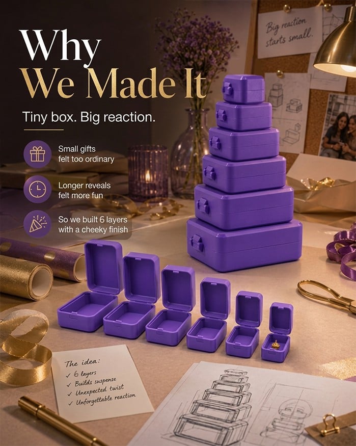 Multi-layer nesting surprise prank gift box - image 5